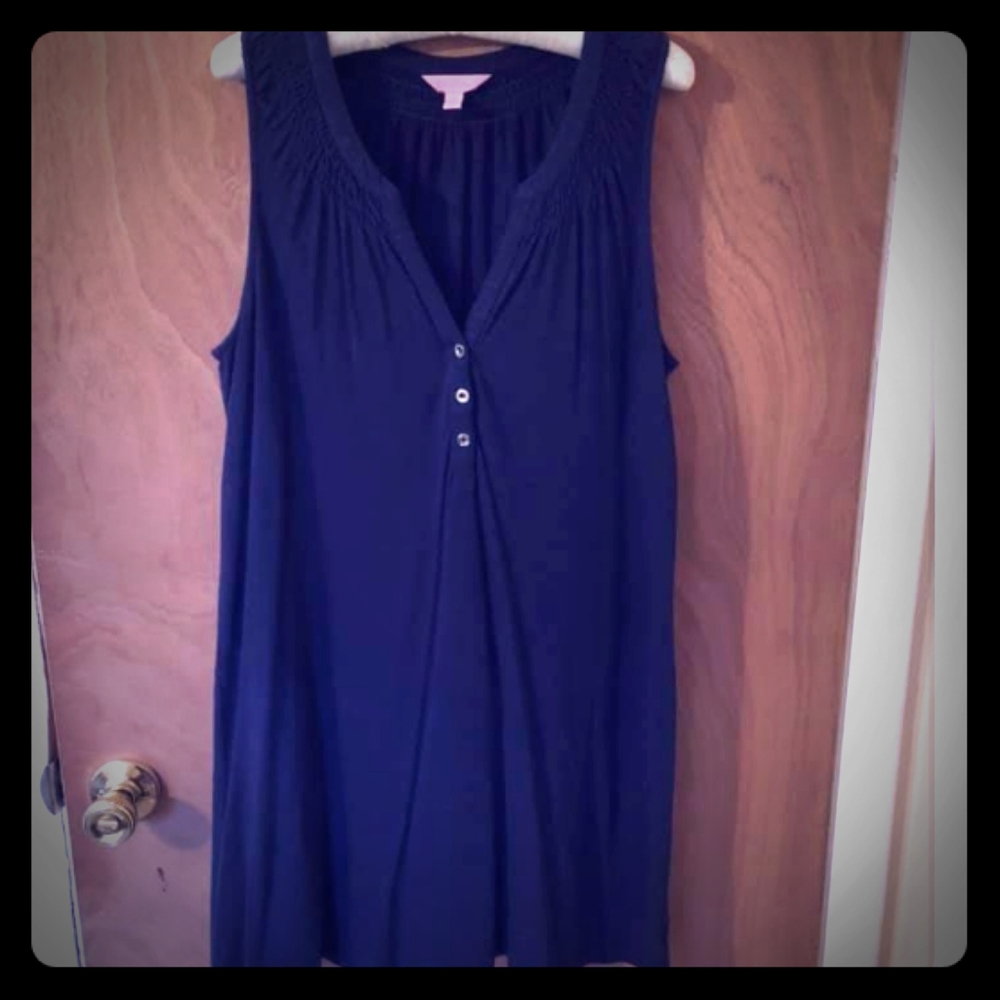 Dark blue Essie lilly pulitzer dress